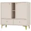 Komód Tokyo 1  2F 2S bézs homok 825