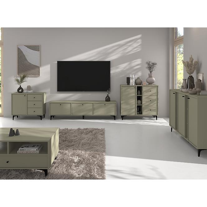 Komód Tokyo 1  1F 3S eukaliptusz 814