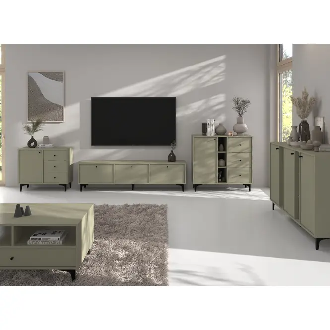 Komód Tokyo 1  1F 3S eukaliptusz 814,4