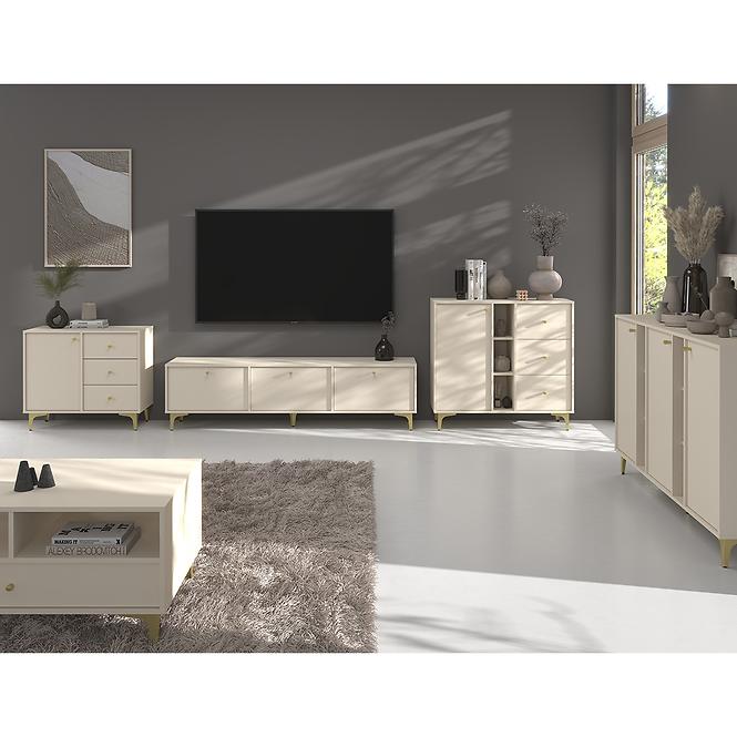 Komód Tokyo 1  1F 3S bézs homok 814