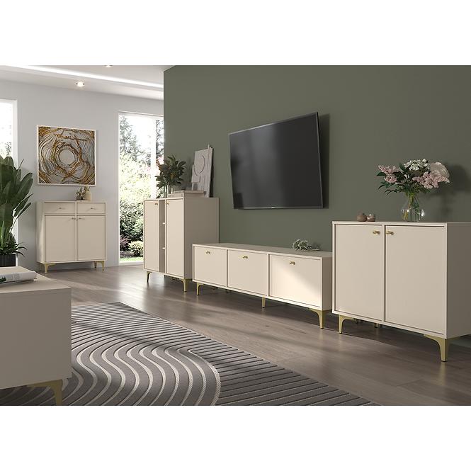 Komód Tokyo 1  2F 2S bézs homok 826