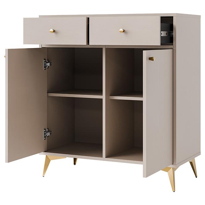 Komód Tokyo 1  2F 2S bézs homok 826,2