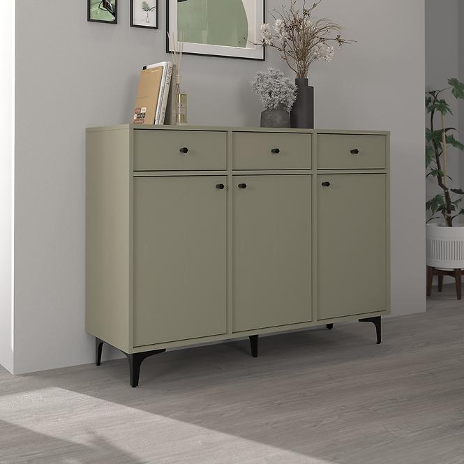 Komód Tokyo 1  3F 3S eukaliptusz 827