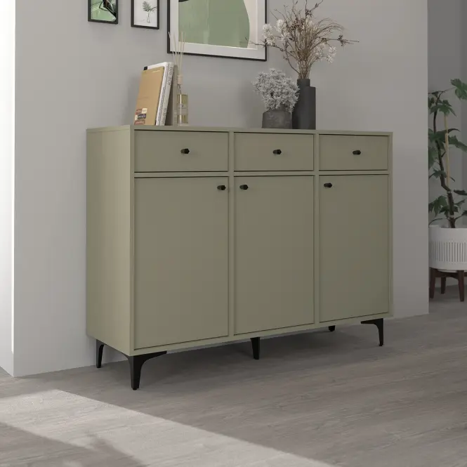 Komód Tokyo 1  3F 3S eukaliptusz 827,4