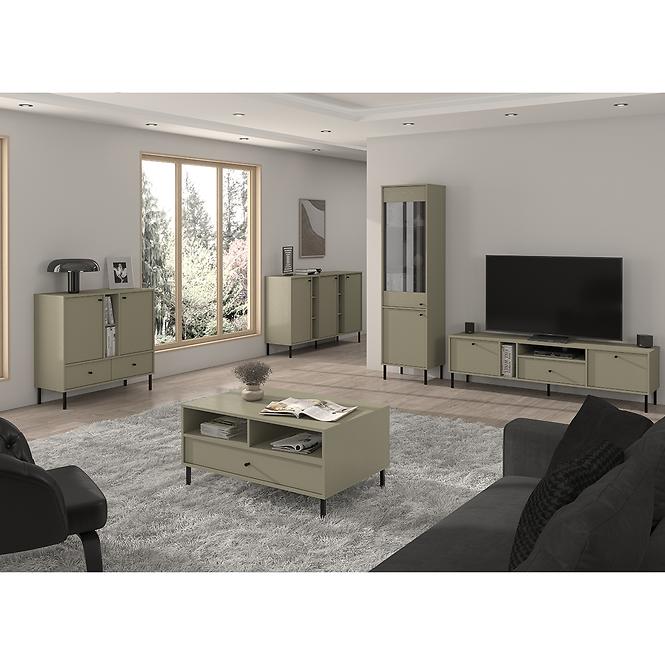 Komód Tokyo 2  2F 2S eukaliptusz 825
