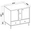 Komód Tokyo 2  2F 2S eukaliptusz 825,3