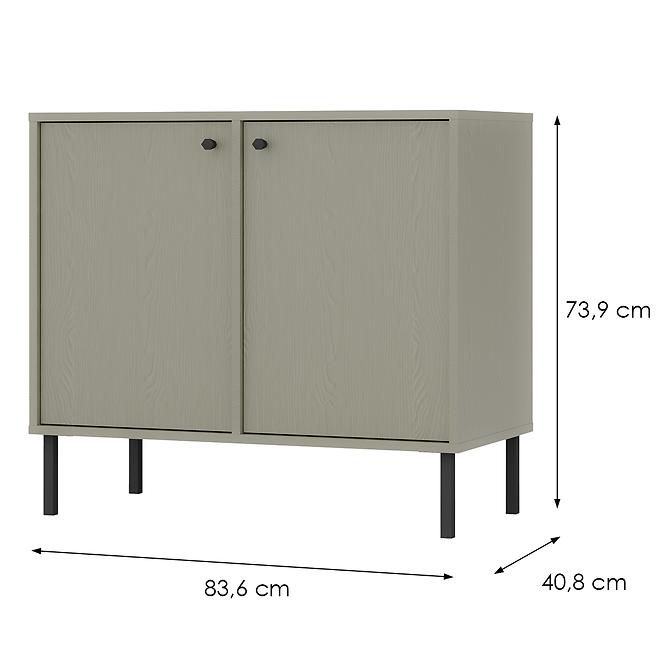 Komód Tokyo 2  2F eukaliptusz 812,2