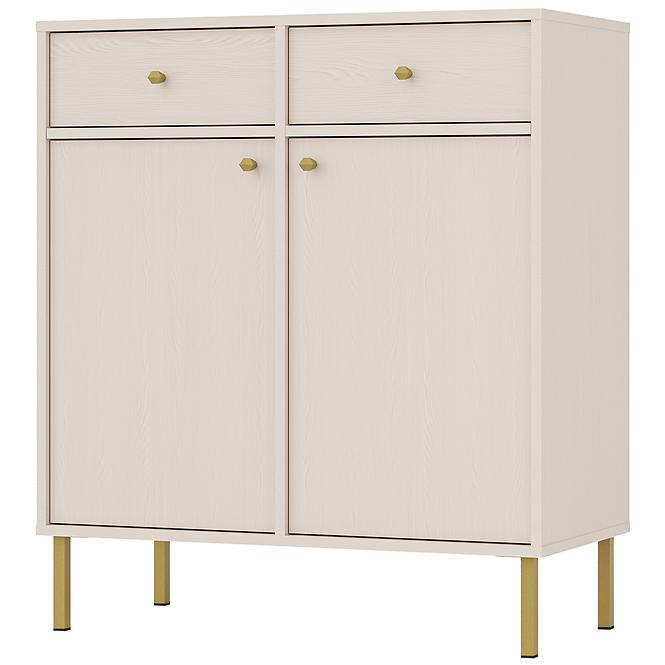 Komód Tokyo 2  2F 2S bézs homok 826