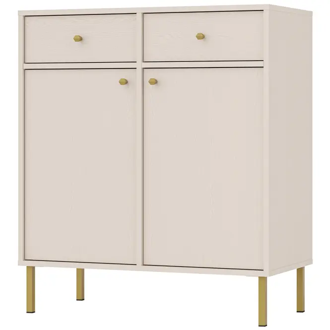 Komód Tokyo 2  2F 2S bézs homok 826