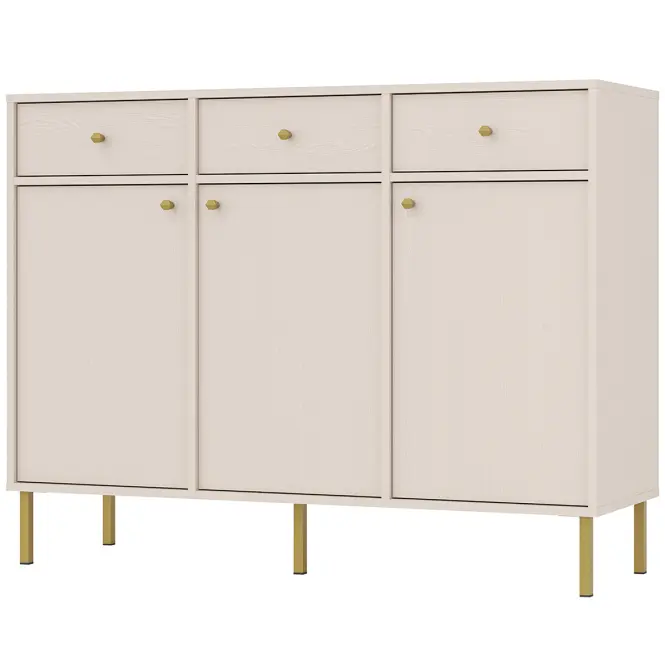 Komód Tokyo 2  3F 3S bézs homok 827