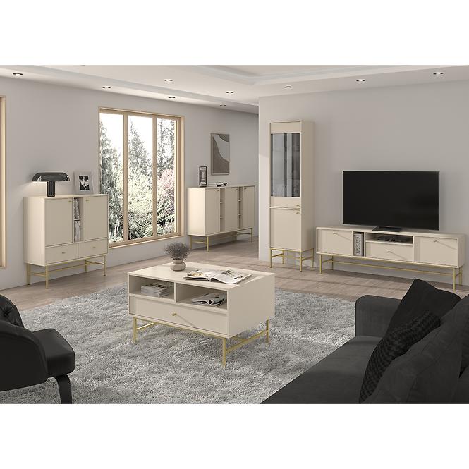 Komód Tokyo 3  3D bézs homok 823