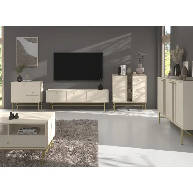 Komód Tokyo 3  3D bézs homok 823,26