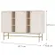 Komód Tokyo 3  3D bézs homok 823,3