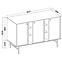 Komód Tokyo 3  3D bézs homok 823,4