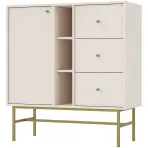 Komód Tokyo 3  1F 3S bézs homok 824