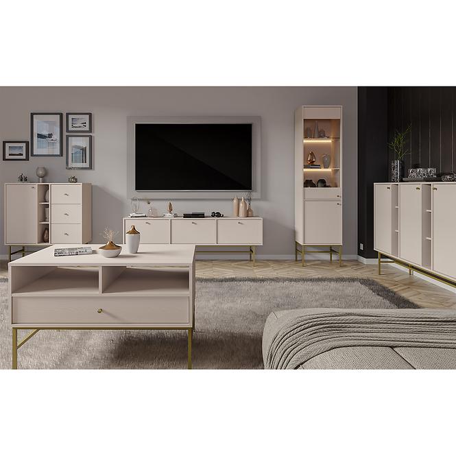 Komód Tokyo 3  1F 3S bézs homok 824