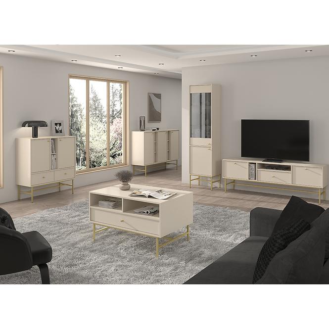 Komód Tokyo 3  2F 2S bézs homok 825