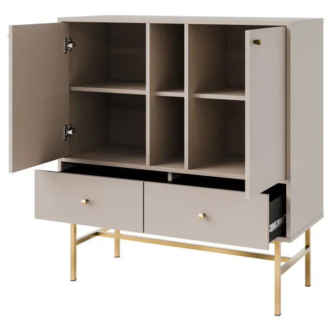 Komód Tokyo 3  2F 2S bézs homok 825