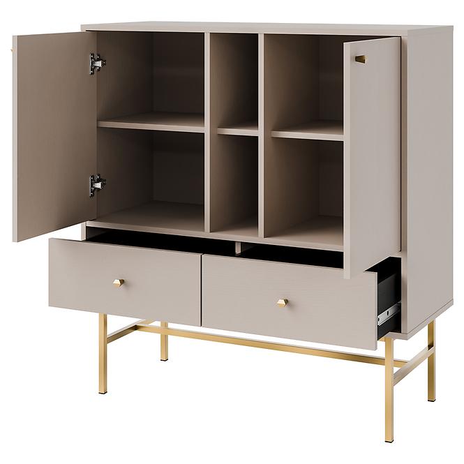 Komód Tokyo 3  2F 2S bézs homok 825