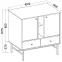 Komód Tokyo 3  2F 2S bézs homok 825,3
