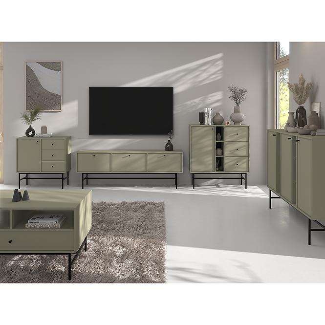 Komód Tokyo 3  1F 3S eukaliptusz 814