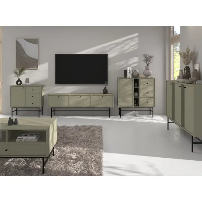 Komód Tokyo 3  1F 3S eukaliptusz 814,3