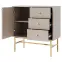 Komód Tokyo 3  1F 3S bézs homok 814,2