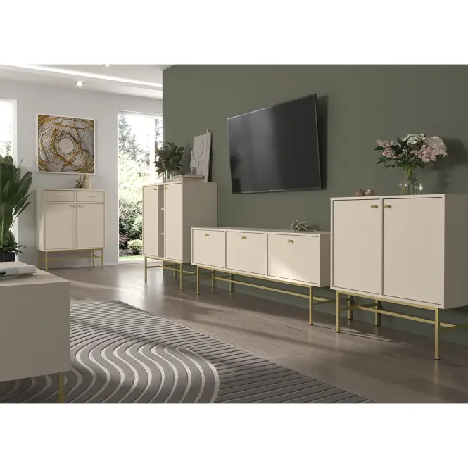 Komód Tokyo 3  2F bézs homok 812