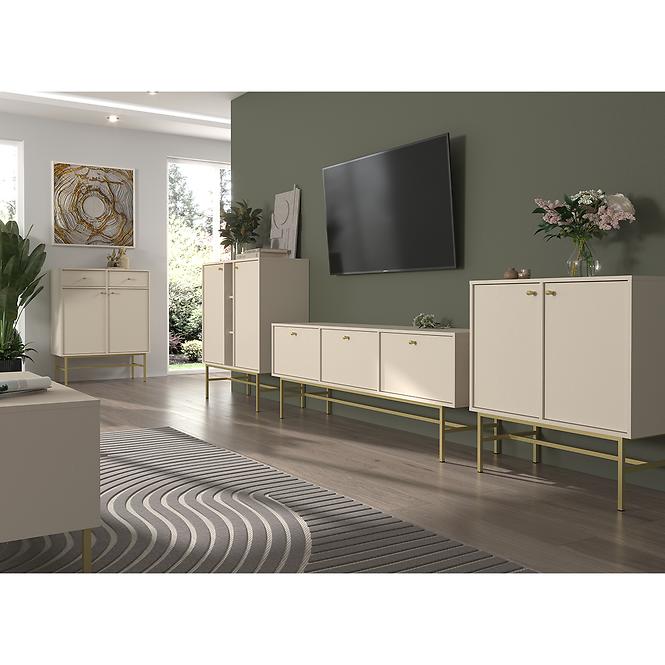 Komód Tokyo 3  2F bézs homok 812