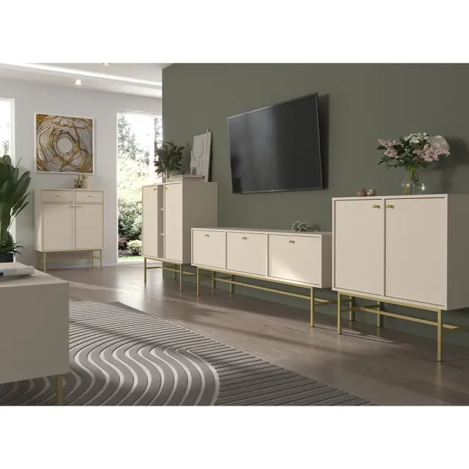 Komód Tokyo 3  2F 2S bézs homok 826,17