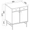 Komód Tokyo 3  2F 2S bézs homok 826,4