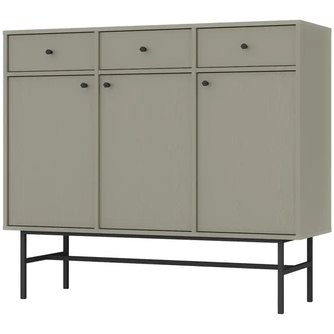 Komód Tokyo 3  3F 3S eukaliptusz 827