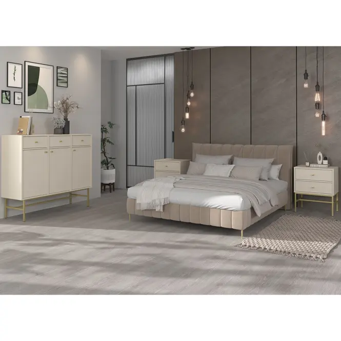 Komód Tokyo 3  3F 3S bézs homok 827,26