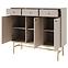 Komód Tokyo 3  3F 3S bézs homok 827,2