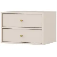 Éjjeliszekrény Tokyo 4 2S bézs homok 801