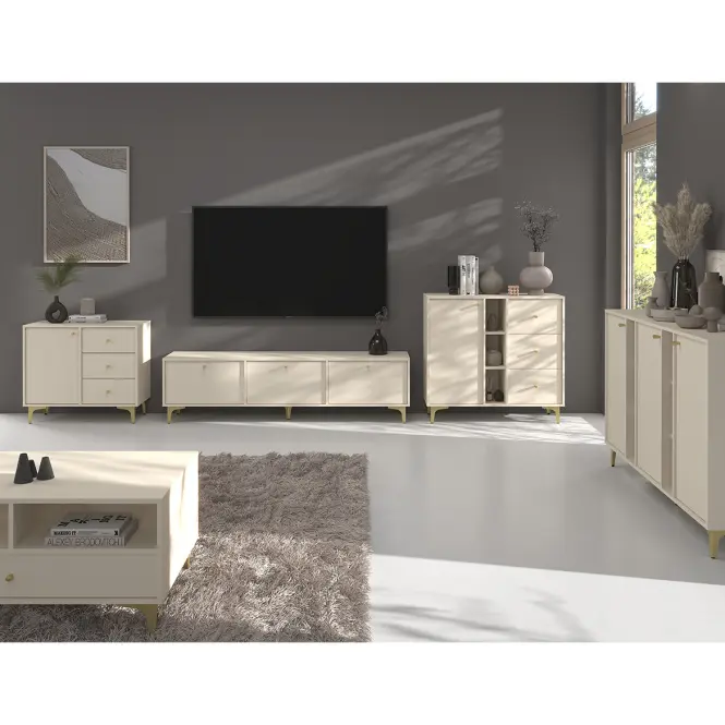 Szekrény RTV Tokyo 1 3K bézs homok 303