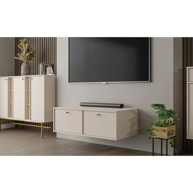 Szekrény RTV Tokyo 4 2K bézs homok 302