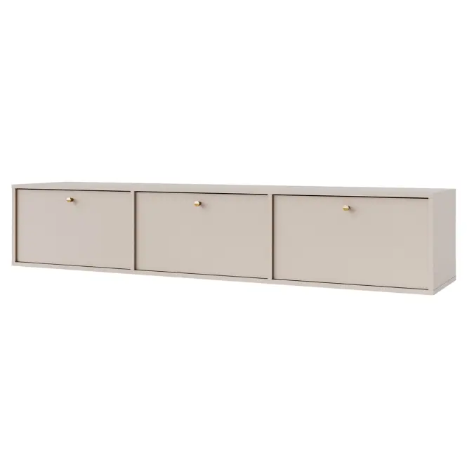 Szekrény RTV Tokyo 4 3K bézs homok 303,2