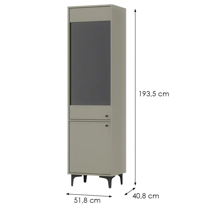 Vitrin Tokyo 1 2D eukaliptusz 101,2
