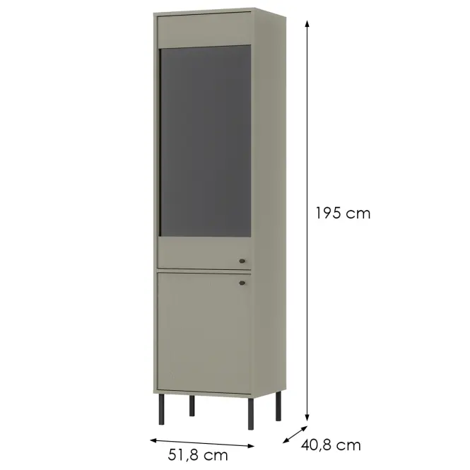 Vitrin Tokyo 2 2D eukaliptusz 101,2
