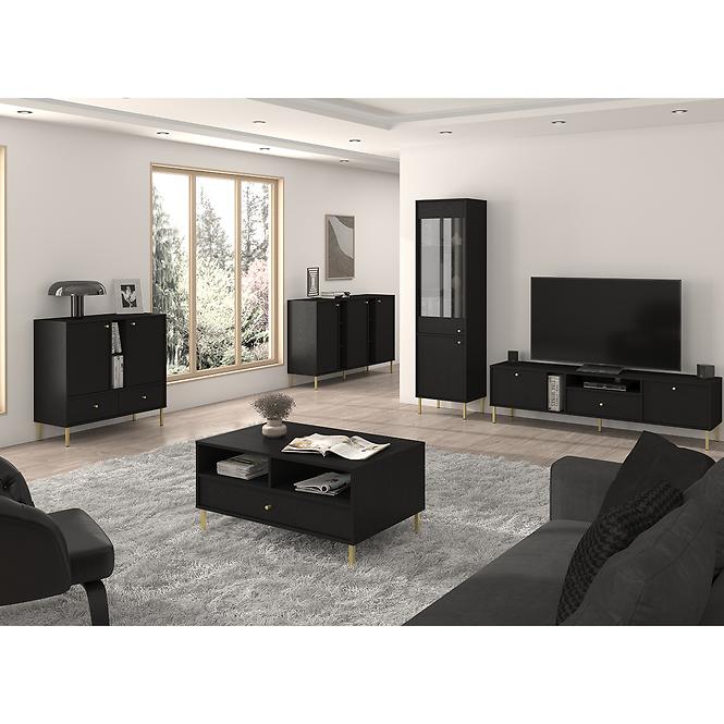 Vitrin Tokyo 2 2D fekete grafit 101