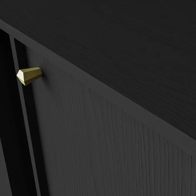 Vitrin Tokyo 2 2D fekete grafit 101,4