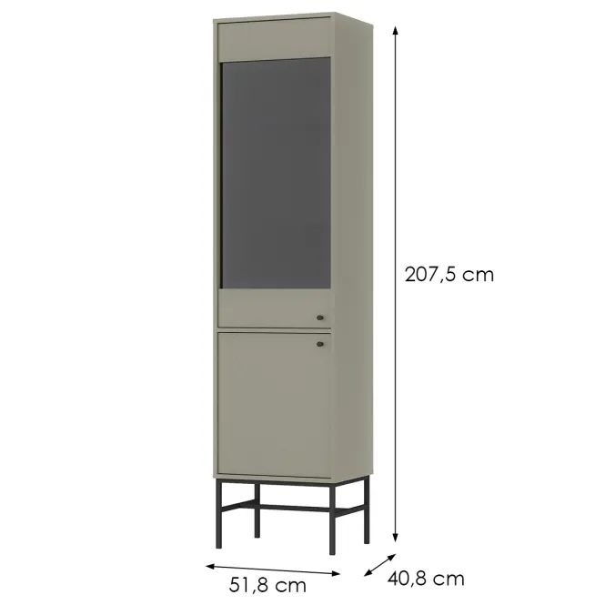 Vitrin Tokyo 3 2D eukaliptusz 101,2