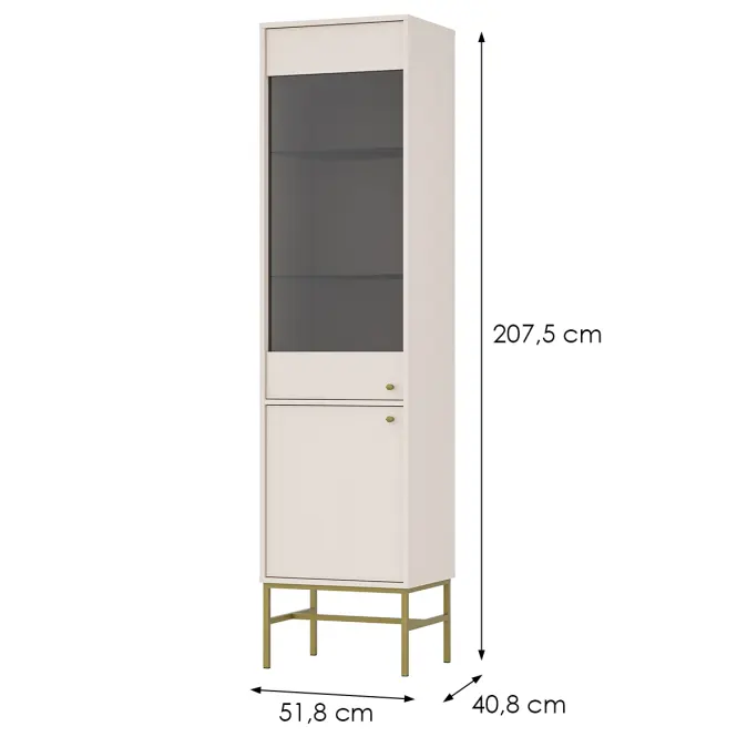 Vitrin Tokyo 3 2D bézs homok 101