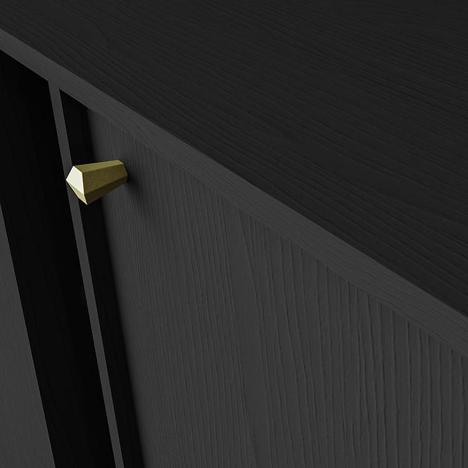 Vitrin Tokyo 3 2D fekete grafit 101