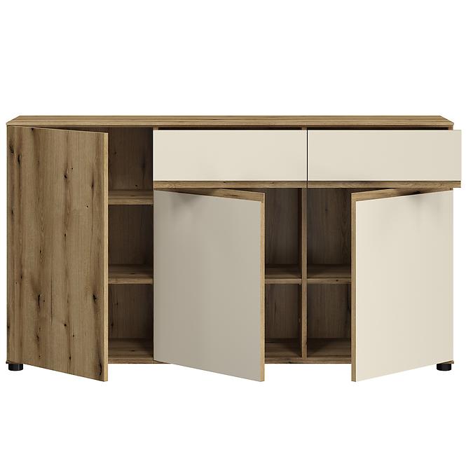 Komód Camino 3D2S CMNK 02 tölgy evoke+cashmere