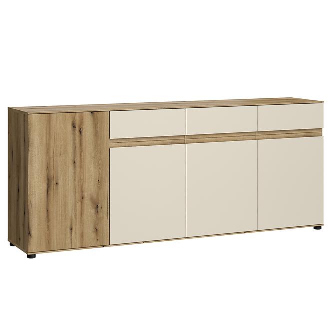 Komód Camino 4D3S CMNK 03 tölgy evoke+cashmere
