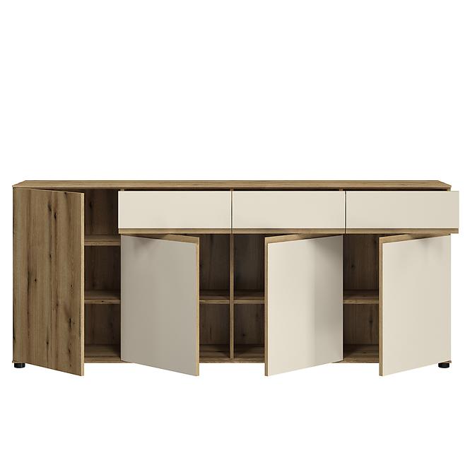 Komód Camino 4D3S CMNK 03 tölgy evoke+cashmere