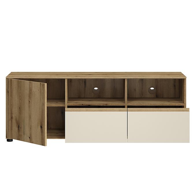 Szekrény RTV Camino 1D2S CMNF 01 tölgy evoke+cashmere