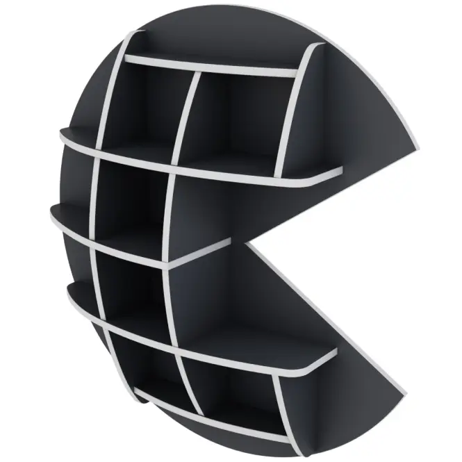 Falipolc Matrix Shelf III grafit/fehér,2